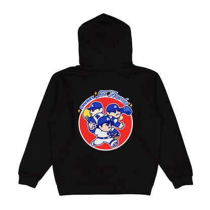 Chunky Bullpen Premium 14oz Hoodie - Black