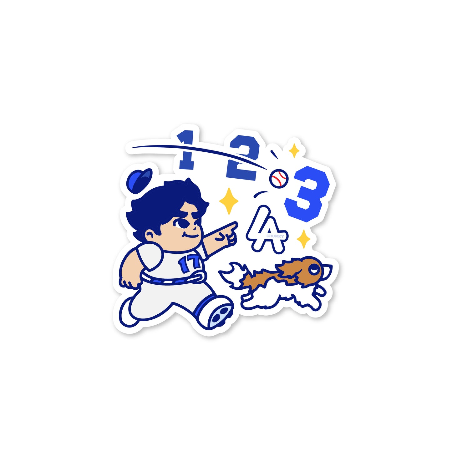 Chunkytani Three Sticker