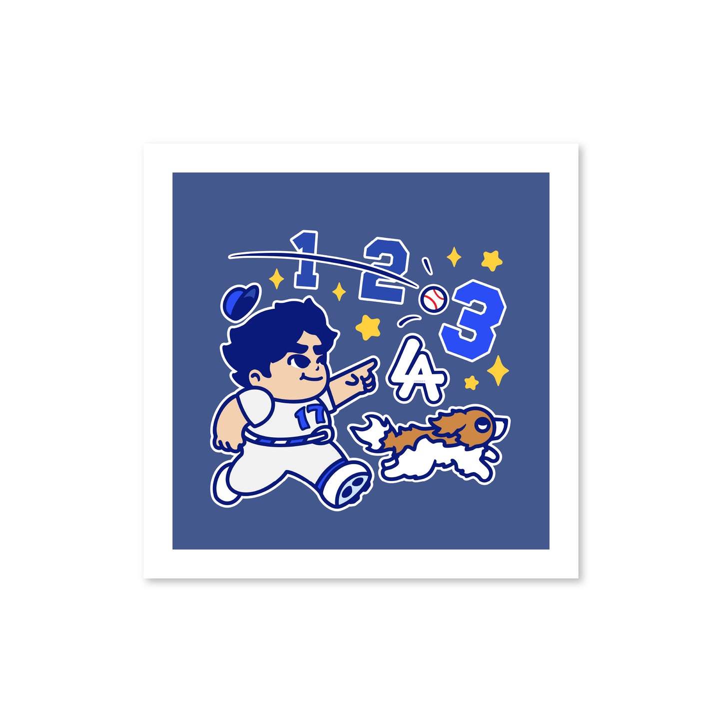 Chunkytani Three Print