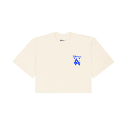Chunkytani Hero Cropped T-Shirt - Cream