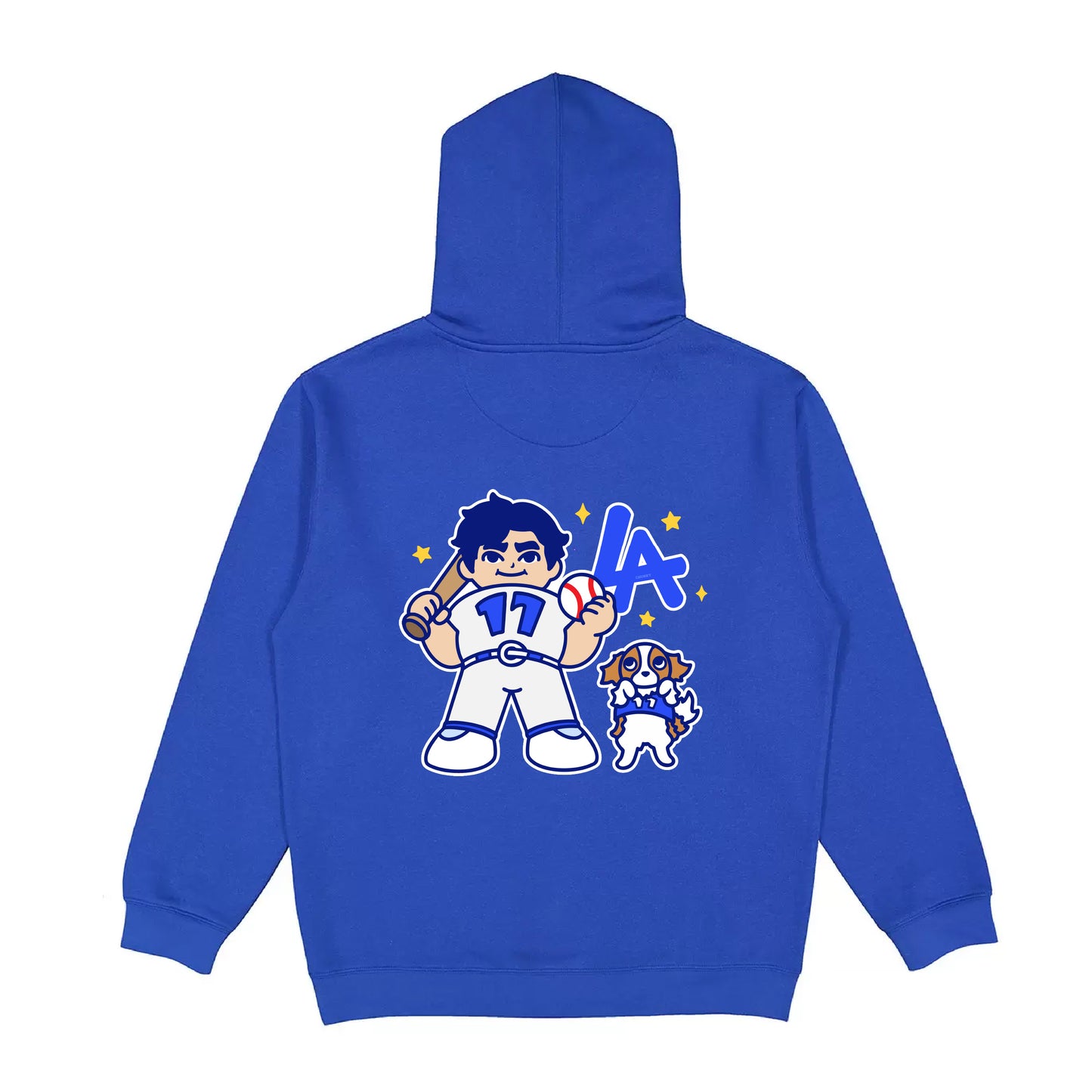 Chunkytani Hero Premium 14oz Hoodie - Dodger Blue