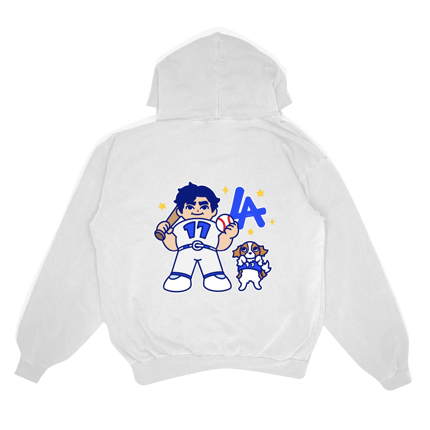 Chunkytani Hero Premium 14oz Hoodie - Cement