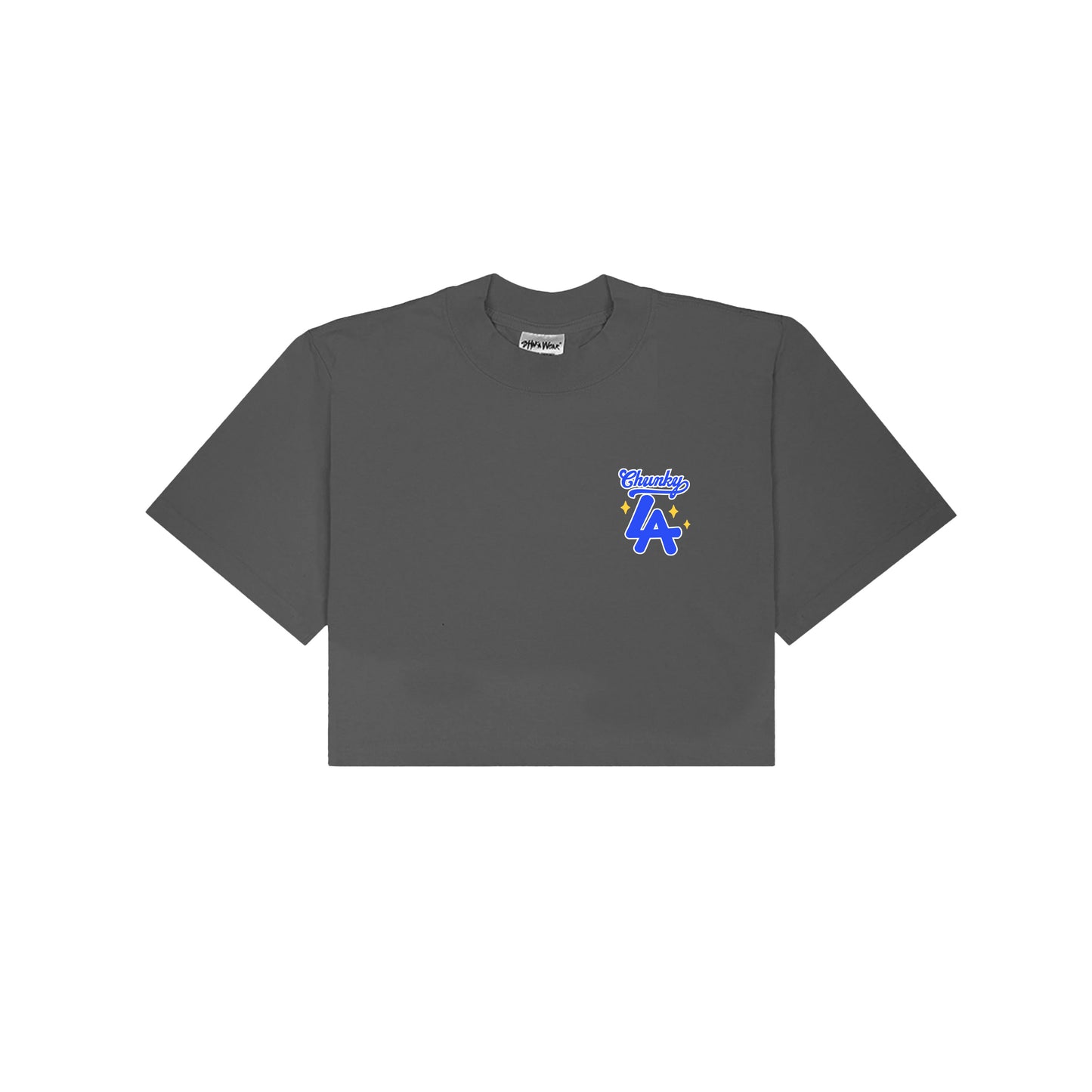 Chunkytani Hero Cropped T-Shirt - Shadow