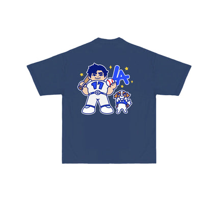 Chunkytani Hero T-Shirt - Navy Blue
