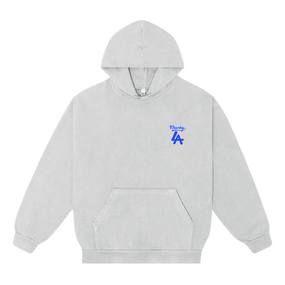 Chunkytani Three Premium 14oz Hoodie - Cement