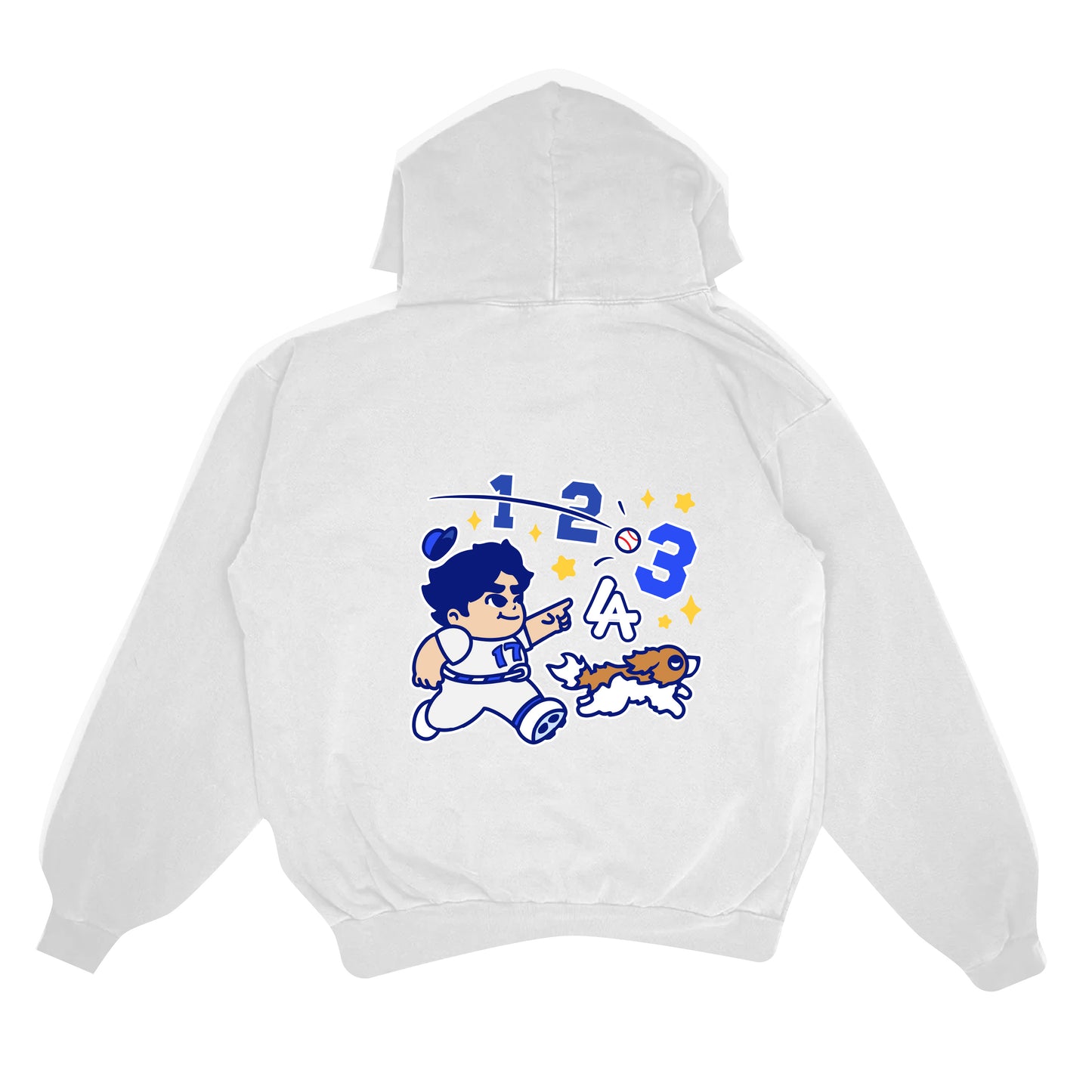 Chunkytani Three Premium 14oz Hoodie - Cement
