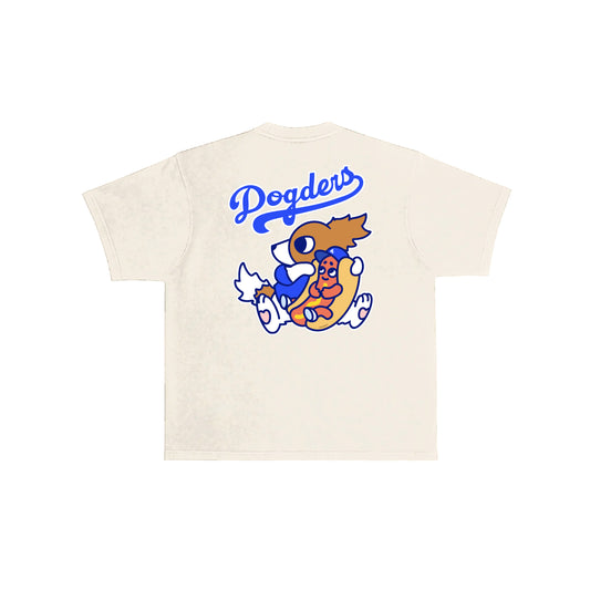Chunkytani Hot Dogder T-Shirt - Cream
