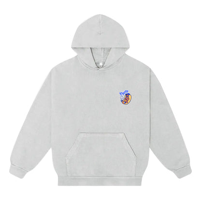 Chunkytani Hot Dogder Premium 14oz Hoodie - Cement