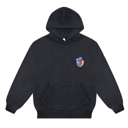 Chunkytani Hot Dogder Premium 14oz Hoodie - Black