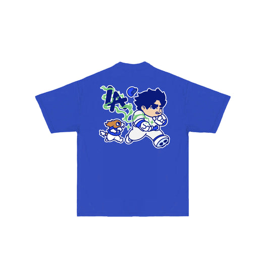 Chunkytani Matcha T-Shirt - Dodger Blue