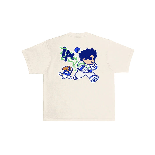 Chunkytani Matcha T-Shirt - Cream
