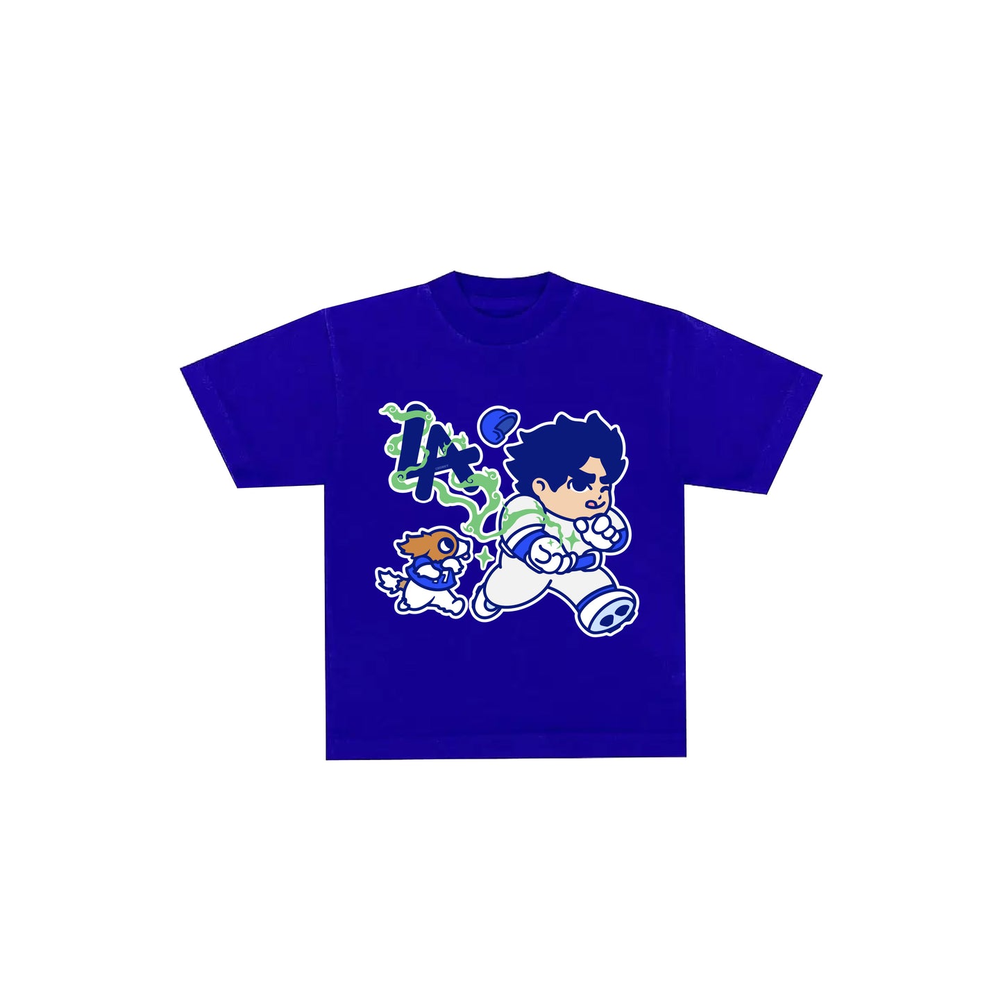 Chunkytani Matcha Kids T-Shirt - Dodger Blue