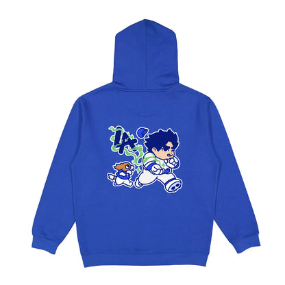 Chunkytani Matcha Premium 14oz Hoodie - Dodger Blue