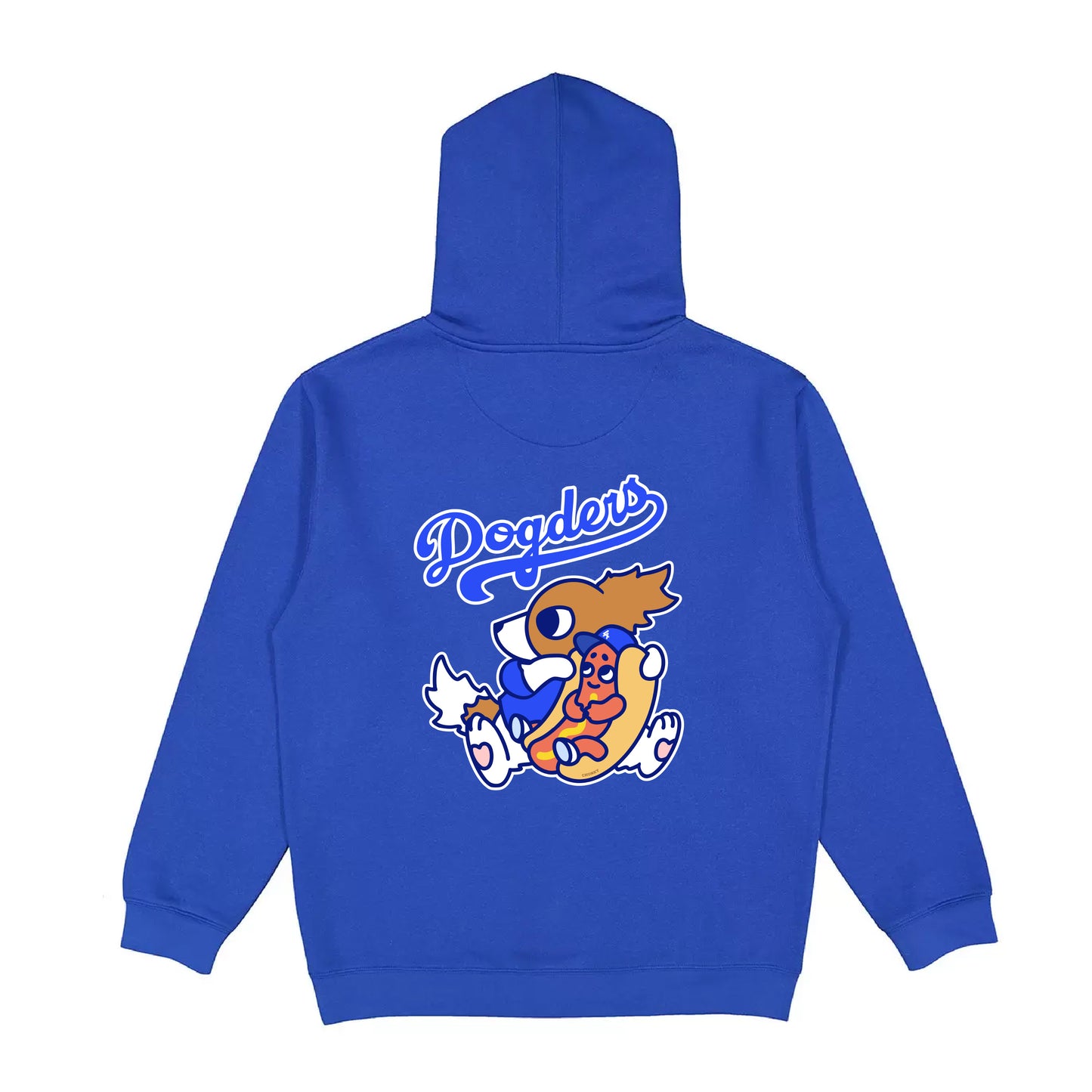 Chunkytani Hot Dogder Premium 14oz Hoodie - Dodger Blue