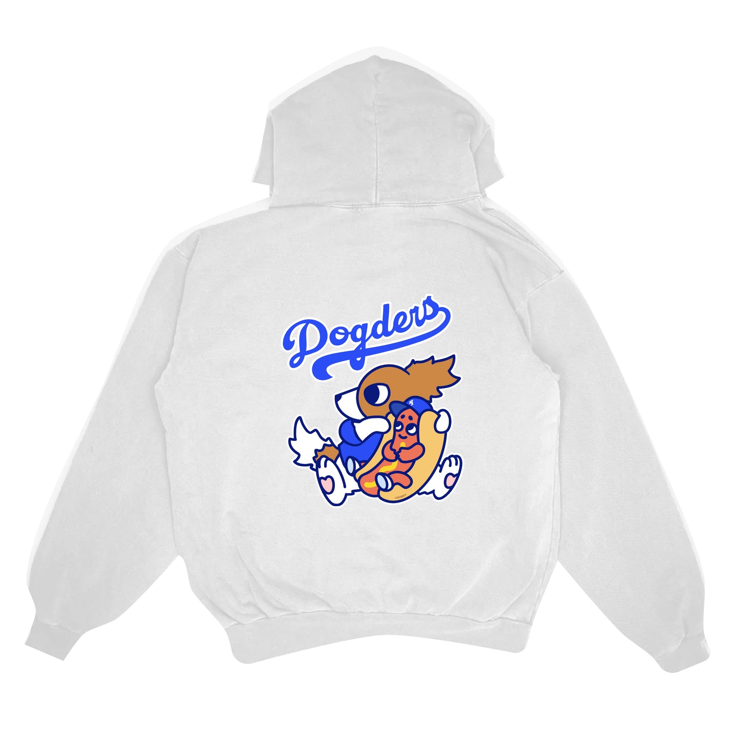 Chunkytani Hot Dogder Premium 14oz Hoodie - Cement