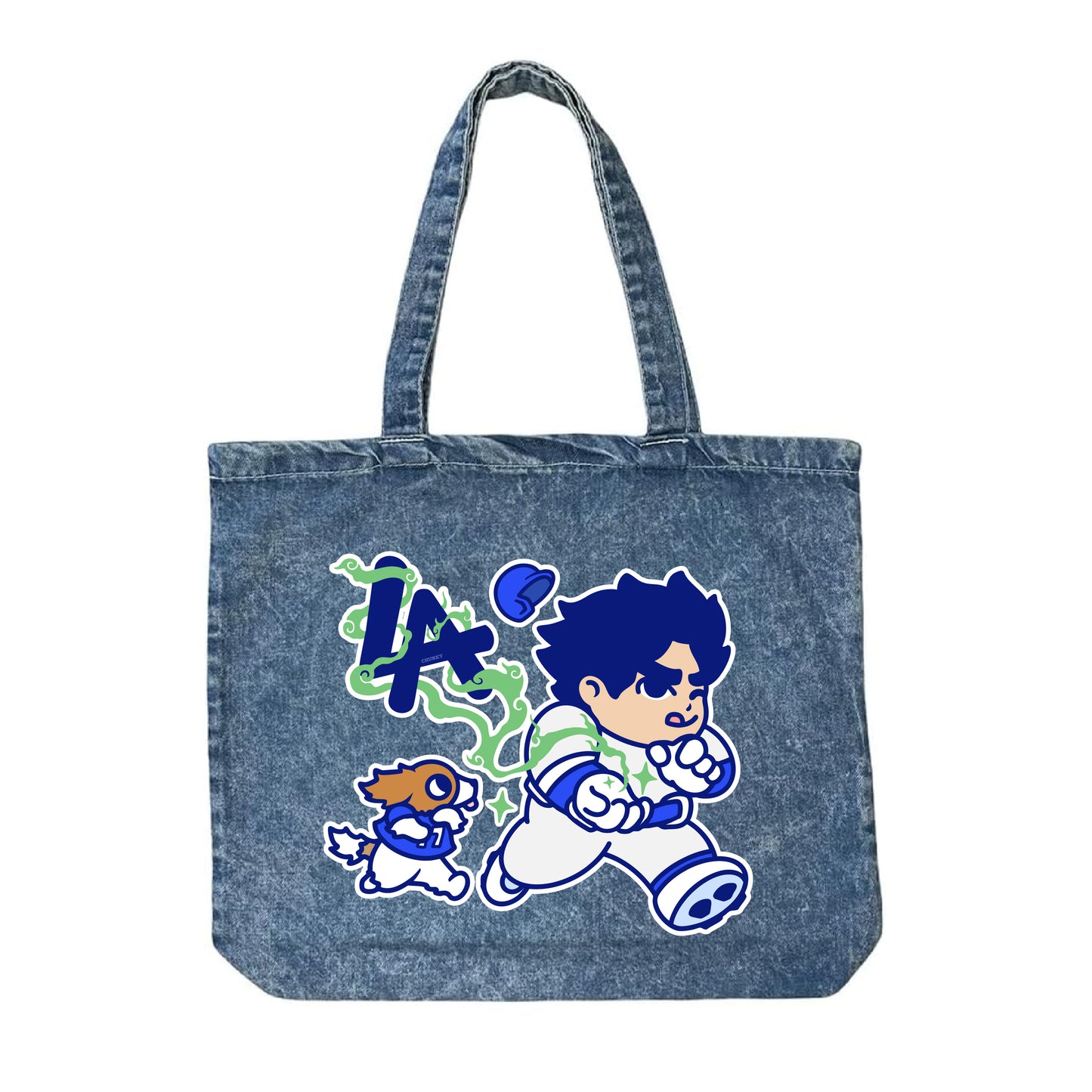 Chunkytani Matcha Jean Tote