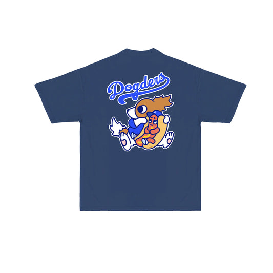 Chunkytani Hot Dogder T-Shirt - Navy Blue
