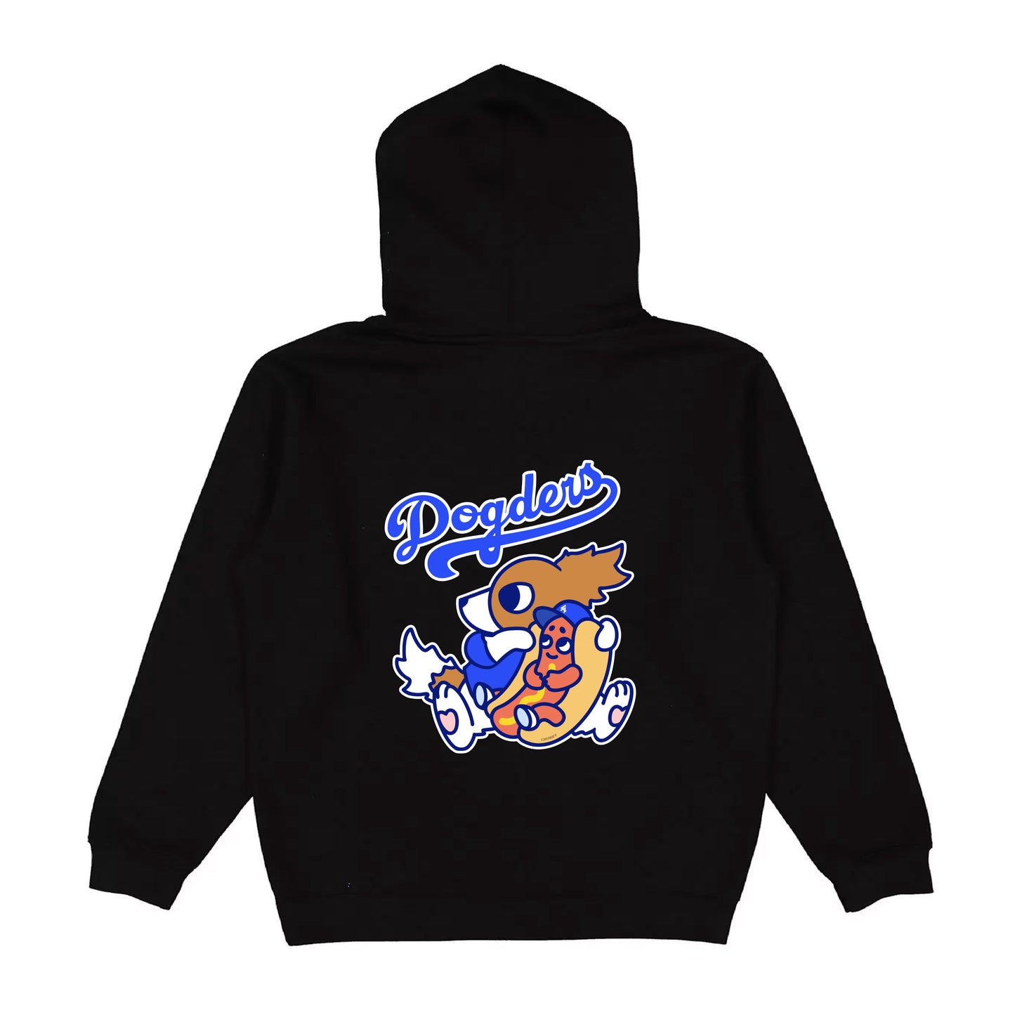 Chunkytani Hot Dogder Premium 14oz Hoodie - Black