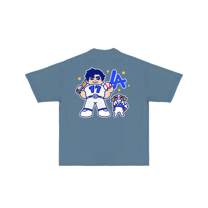Chunkytani Hero T-Shirt - Denim Blue