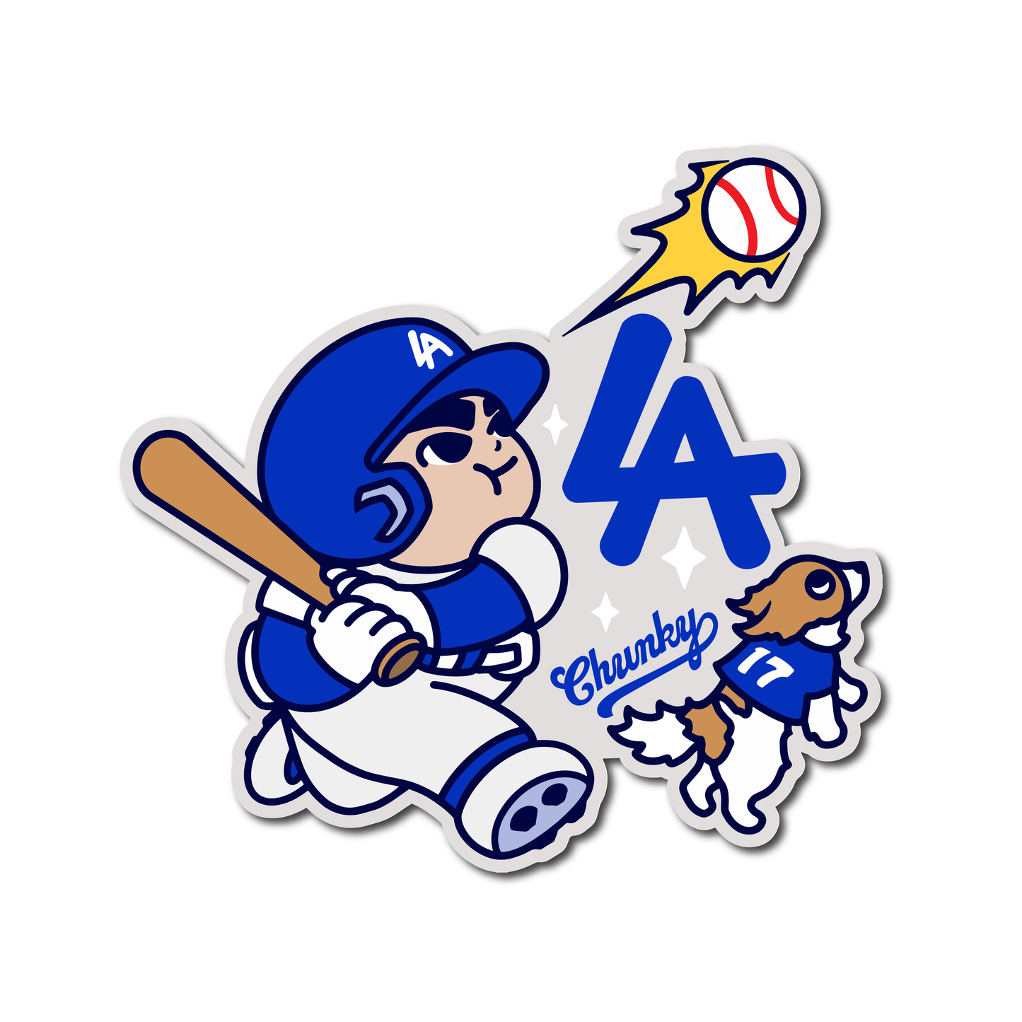 Chunkytani Slugger Sticker