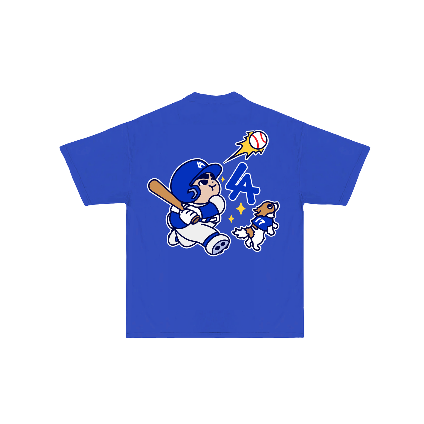 Chunkytani Slugger T-Shirt - Dodger Blue