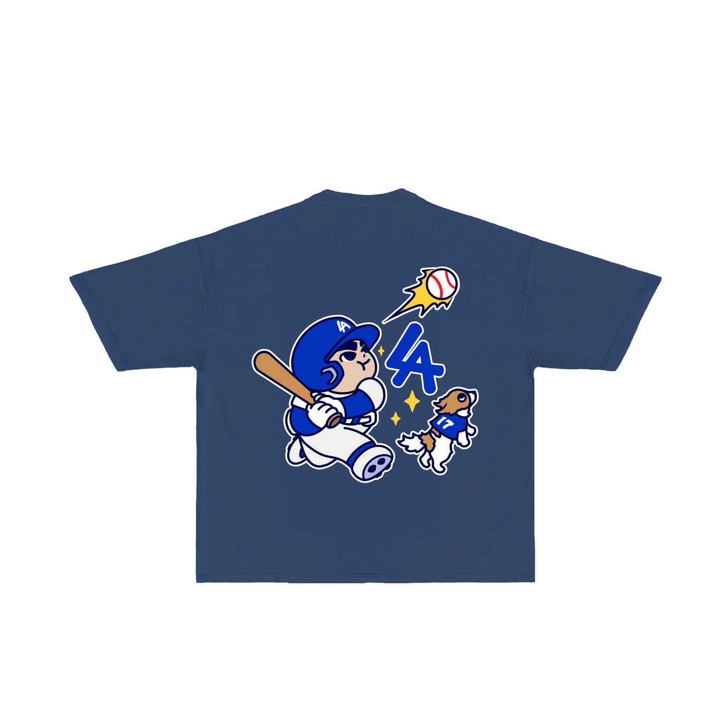 Chunkytani Slugger T-Shirt - Midnight Navy - PREORDER