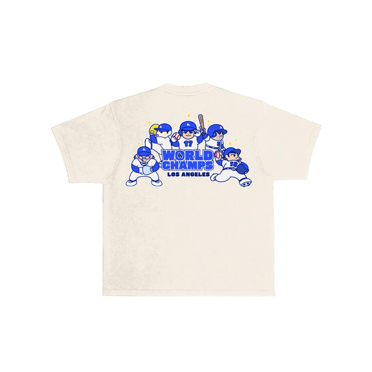 Chunkytani World Champs 2 T-Shirt - Cream