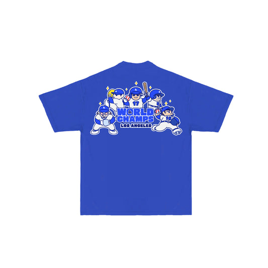 Chunkytani World Champs 2 T-Shirt - Dodger Blue