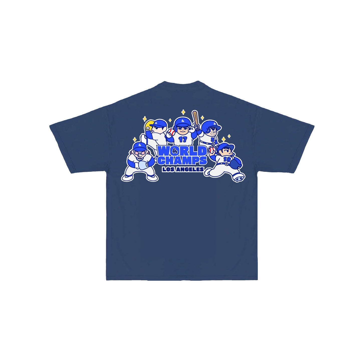 Chunkytani World Champs 2 T-Shirt - Navy