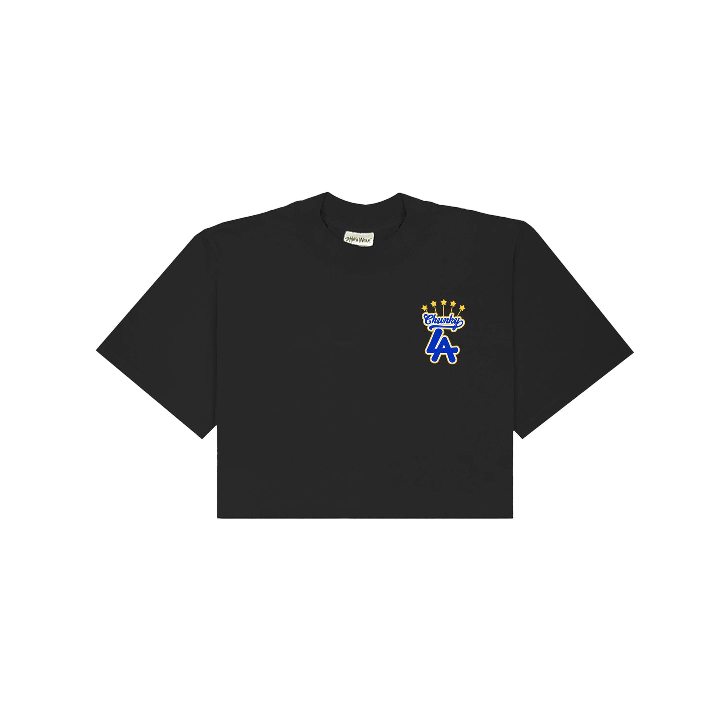 Chunkytani World Champs 2 Cropped T-Shirt - Black