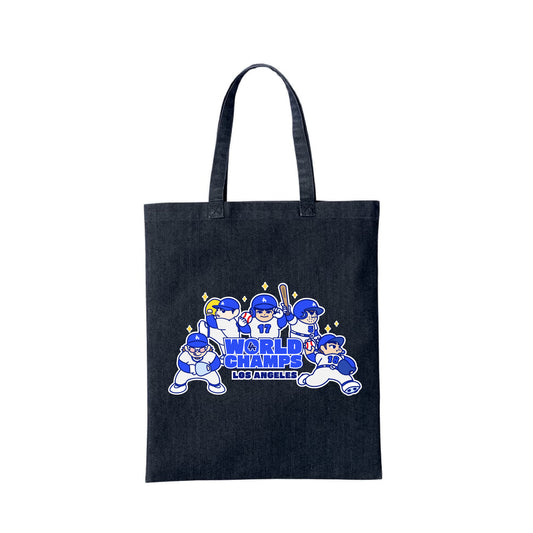 Chunkytani World Champs 2 Dark Denim Tote