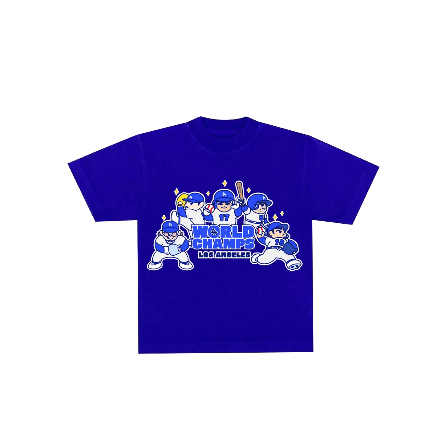 Chunkytani World Champs 2 Kids T-Shirt - Dodger Blue