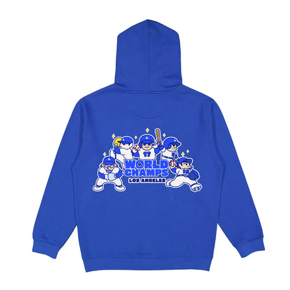 Chunkytani World Champs 2 Premium 14oz Hoodie - Dodger Blue