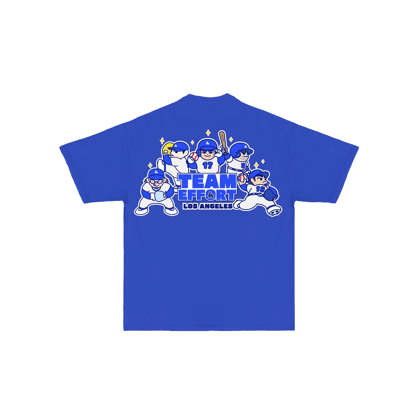 Chunkytani Team Effort T-Shirt - Dodger Blue