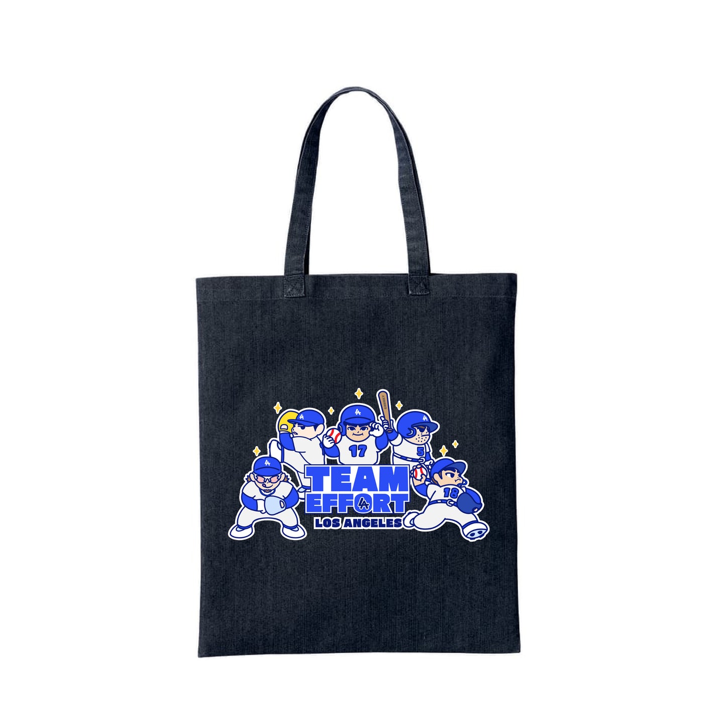 Chunkytani Team Effort Dark Denim Tote