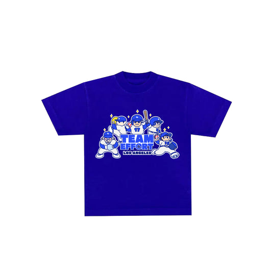 Chunkytani Team Effort Kids T-Shirt - Dodger Blue