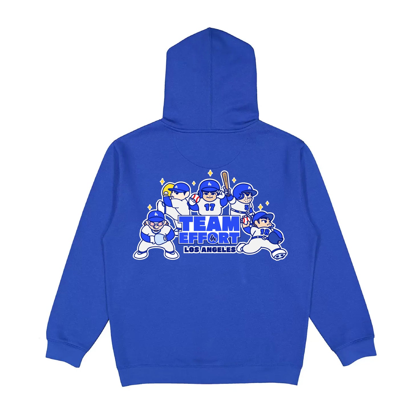 Chunkytani Team Effort Premium 14oz Hoodie - Dodger Blue