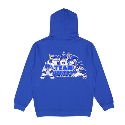 Chunkytani Team Effort Premium 14oz Hoodie - Dodger Blue