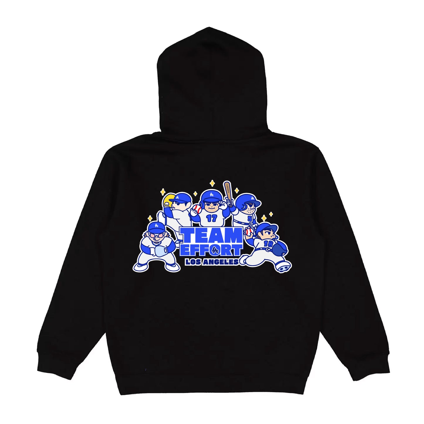 Chunkytani Team Effort Premium 14oz Hoodie - Black