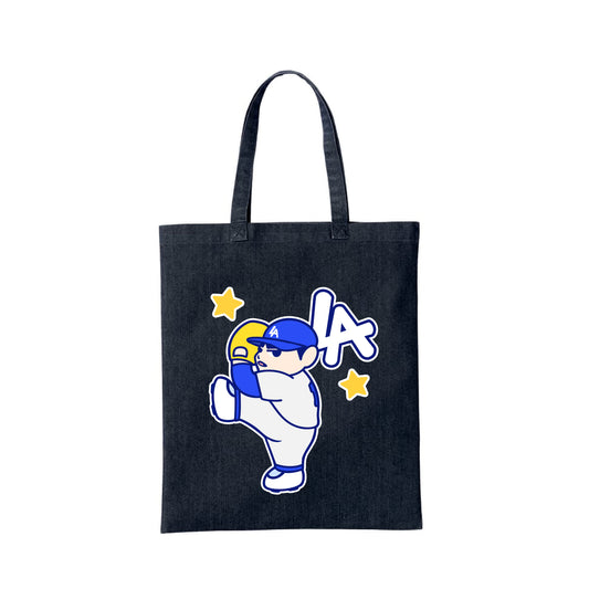 Chunkytani Players Rooki Dark Denim Tote