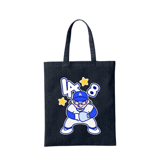 Chunkytani Players Kiktober Dark Denim Tote