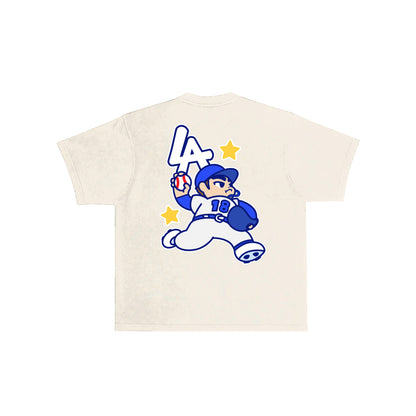 Chunkytani Players Yoshi T-Shirt - Cream