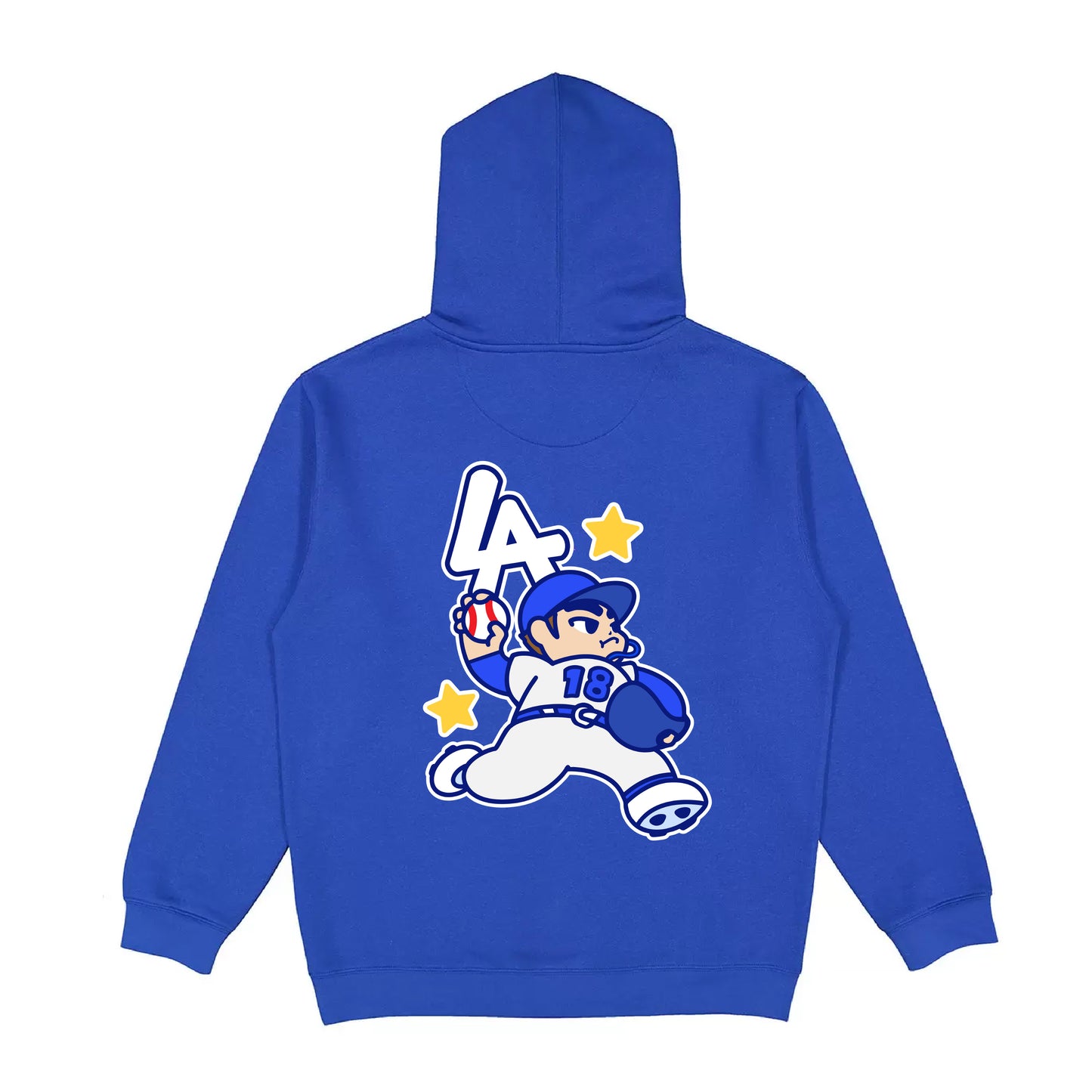 Chunkytani Players Yoshi Premium 14oz Hoodie - Dodger Blue