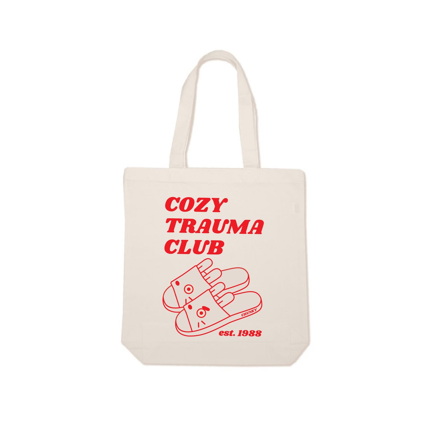 Cozy Trauma Club Tote Bag