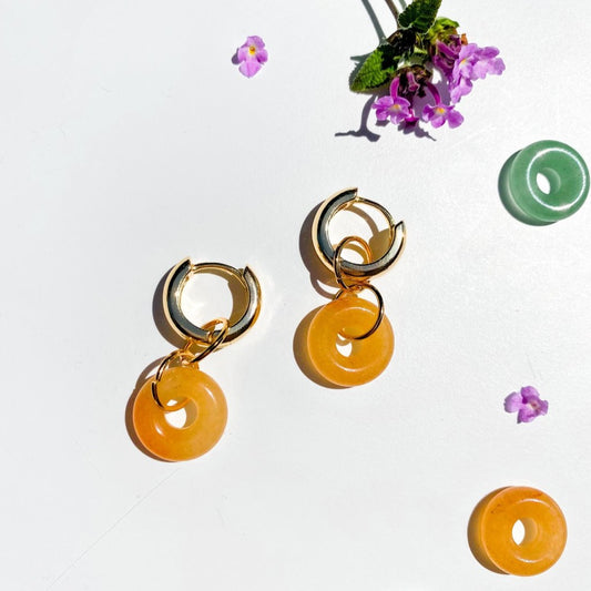 Orange Jade Chunkies