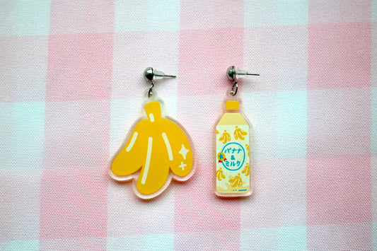 Banana Milk Earrings