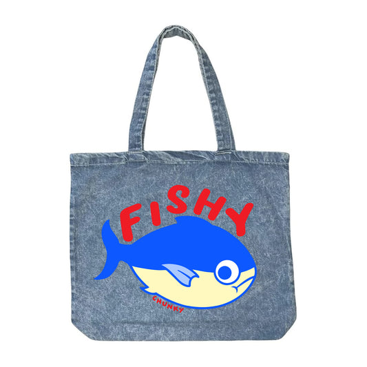 Fishy Jean Tote