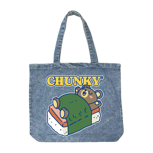 Chunky Musubear Jean Tote