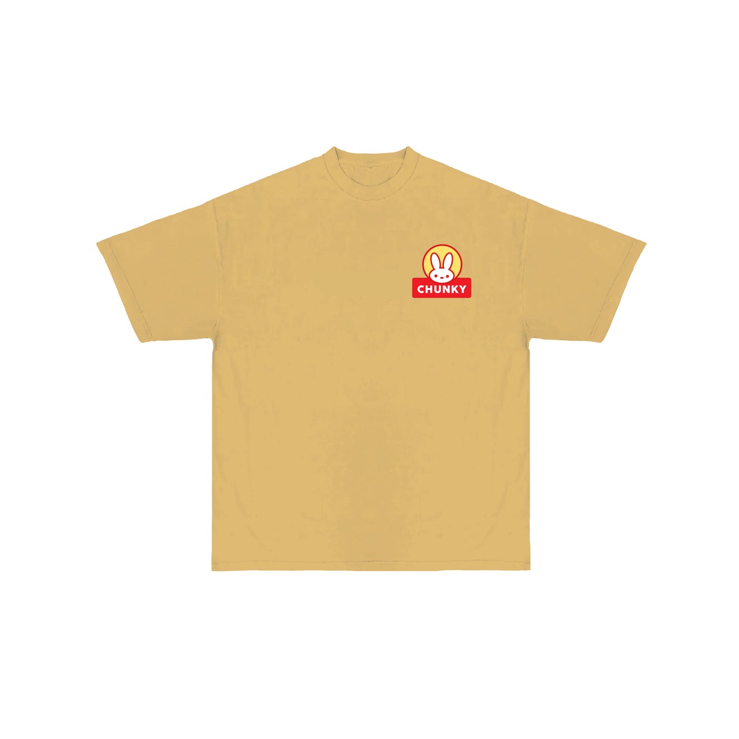 Chunky Mooncake Diner Bunny Waiter T-Shirt - Golden Moon