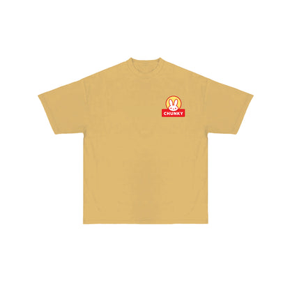 Chunky Mooncake Diner Bunny Waiter T-Shirt - Golden Moon